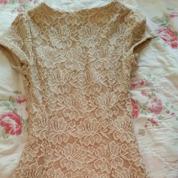 Forever 21 small,  very nice cream color good cond - Picture 3 of 3