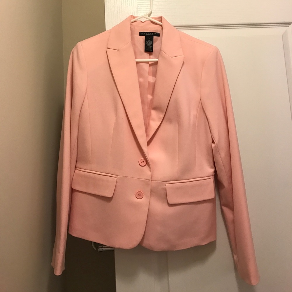 Pastel Pink Blazer- size 10