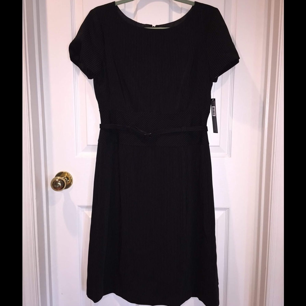 Tahari Pinstripe Dress NWT