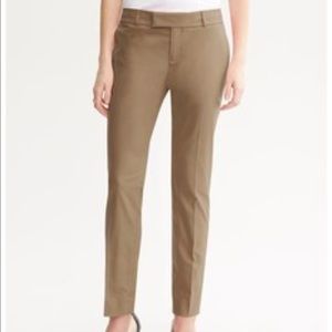 Banana Republic Hampton fit cropped pants
