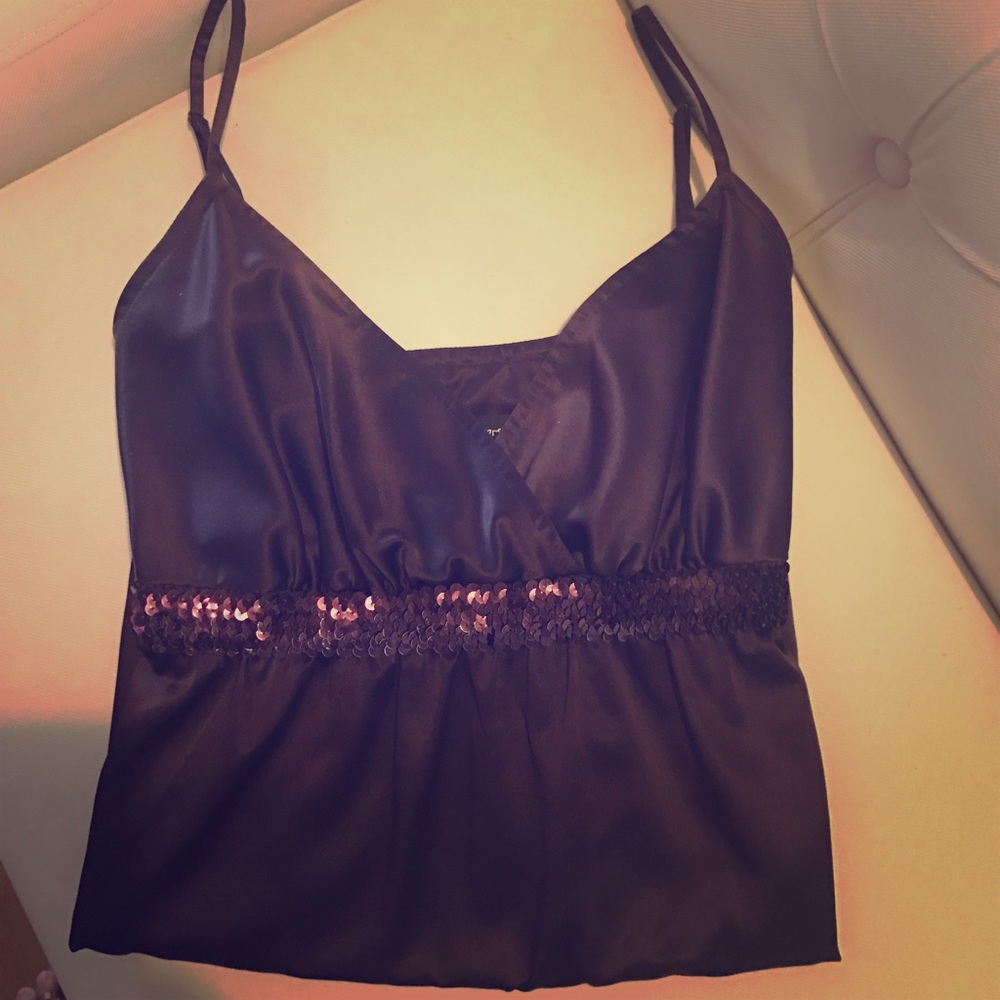 Flowing dressy tank top