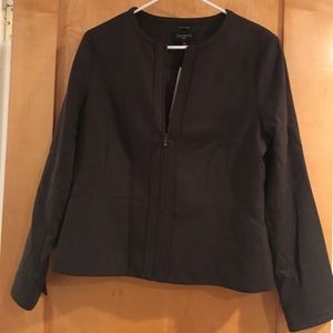 Brown Italian Flannel Jacket