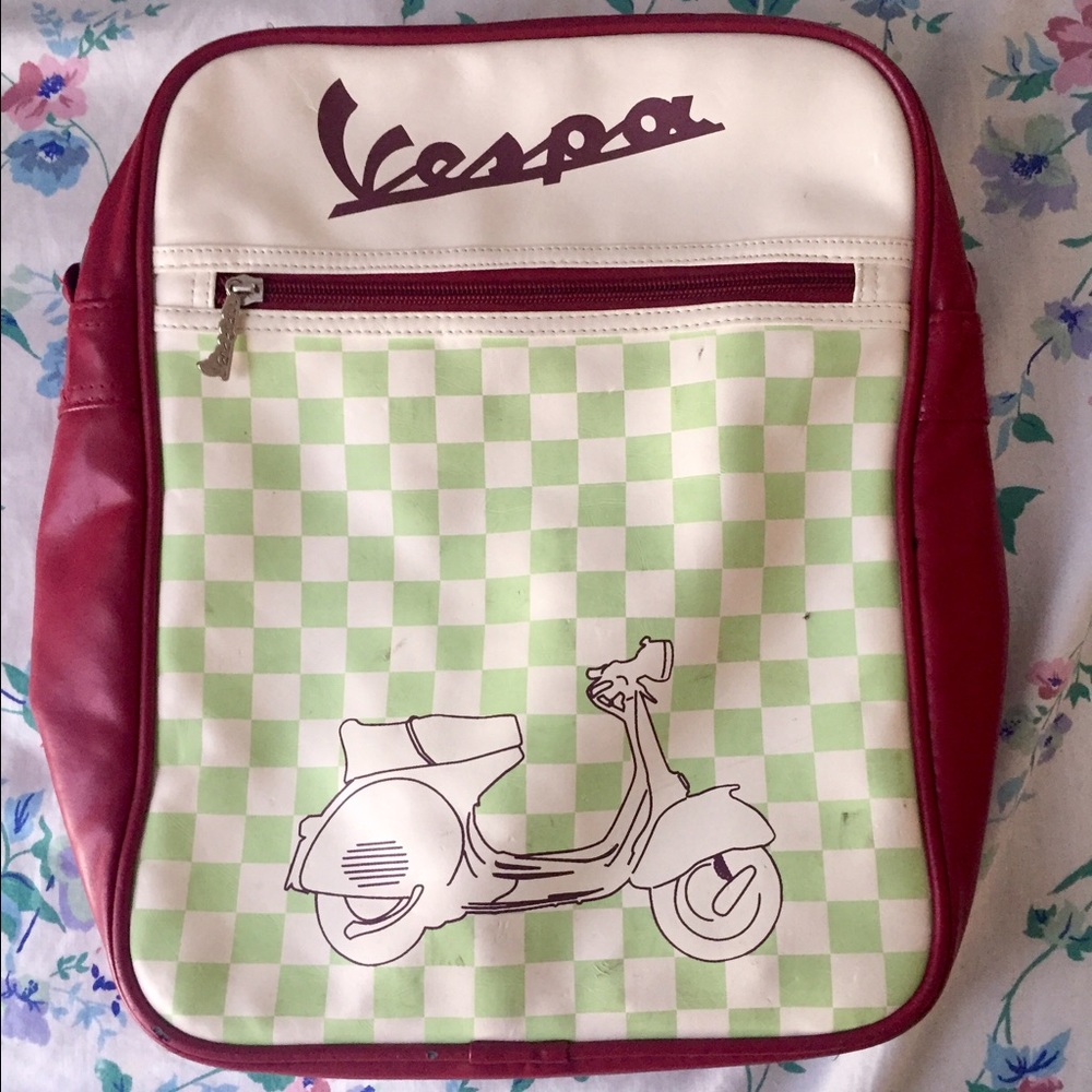 Retro VESPA Messenger Bag w/ adjustable strap