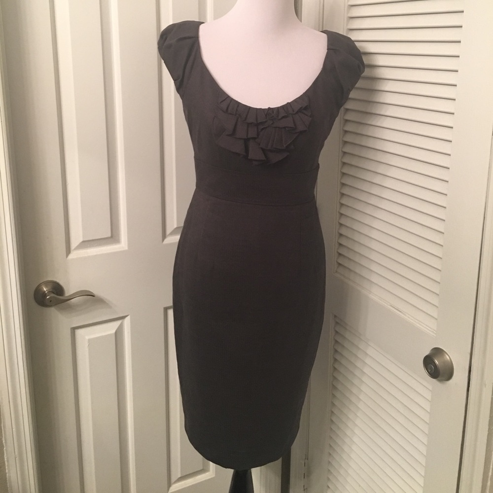 Rebecca Taylor Ruffle Front dress