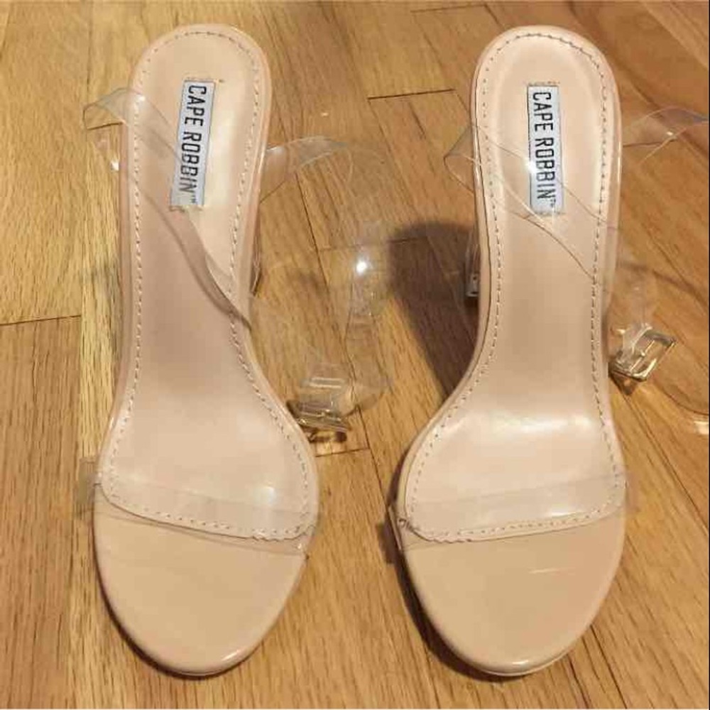Nude Perplex Heels (NEVER WORN)