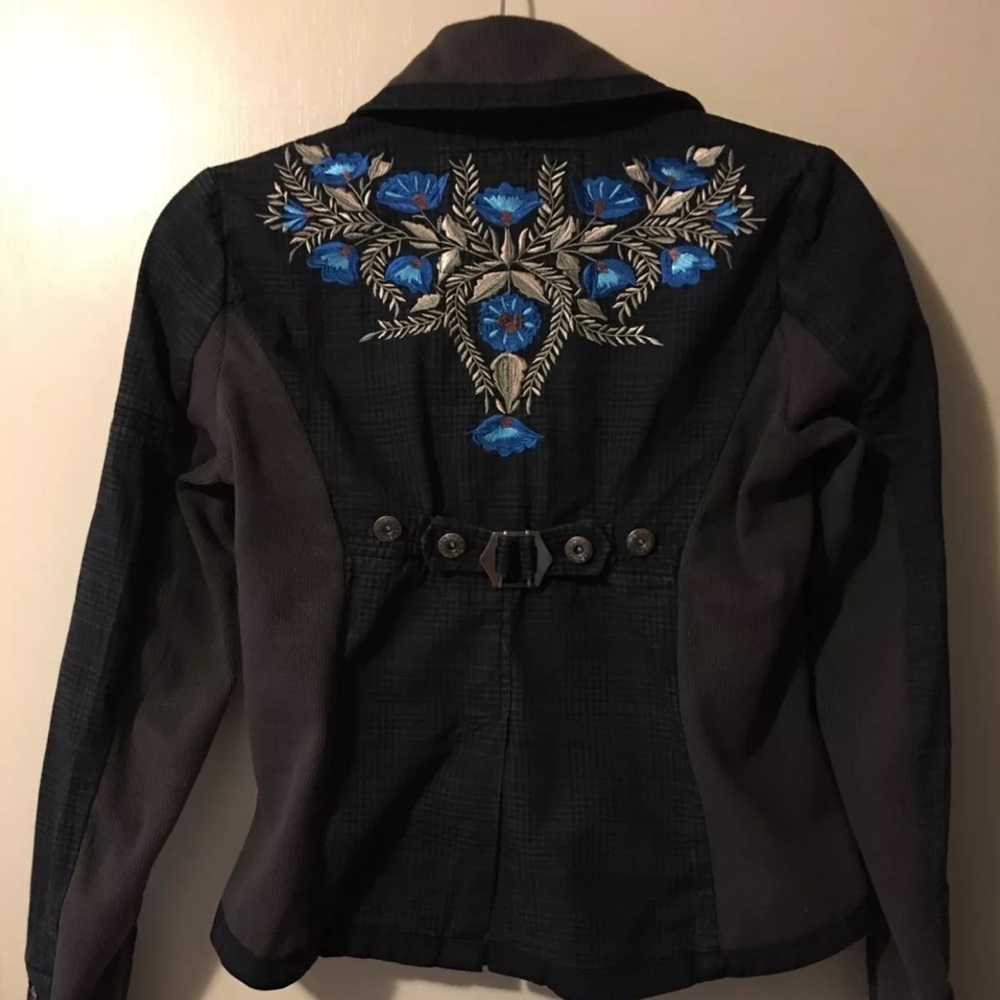Free people Embroidered Jacket