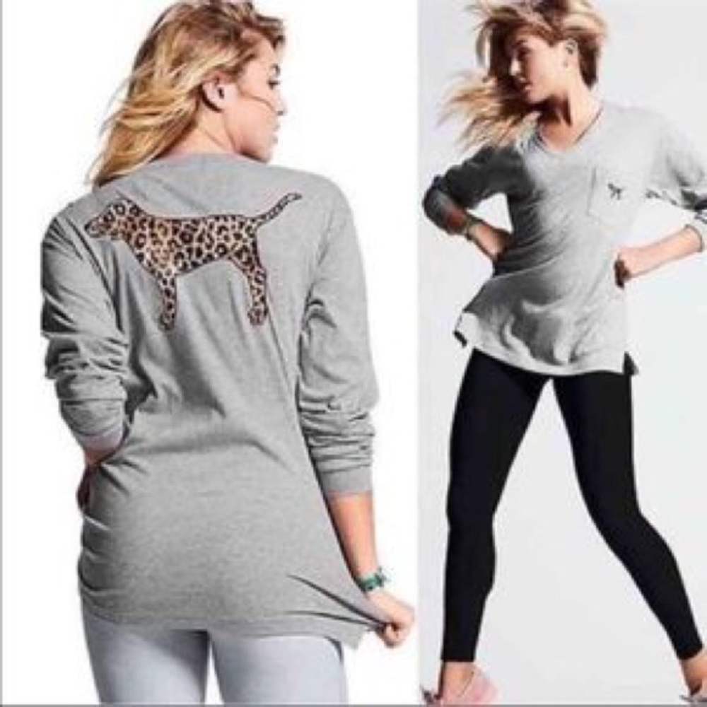 PINK Leopard Tee