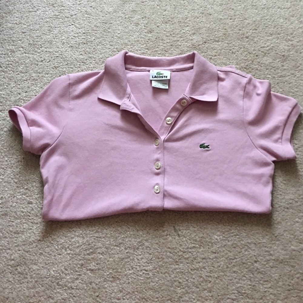 Lacoste Classic Fit Polo - Salmon color