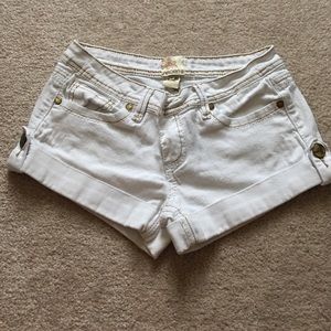 Arden B white Jean shorts - great condition