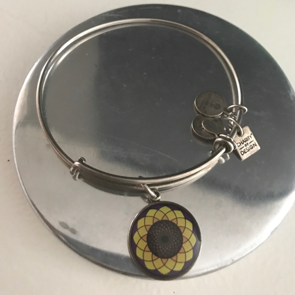 Alex and ani sunflower bracelet