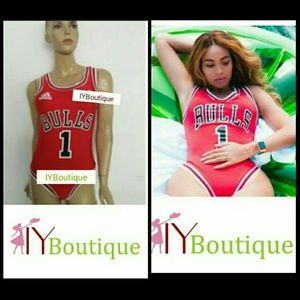 Beyonce Red Bulls SwimSuit