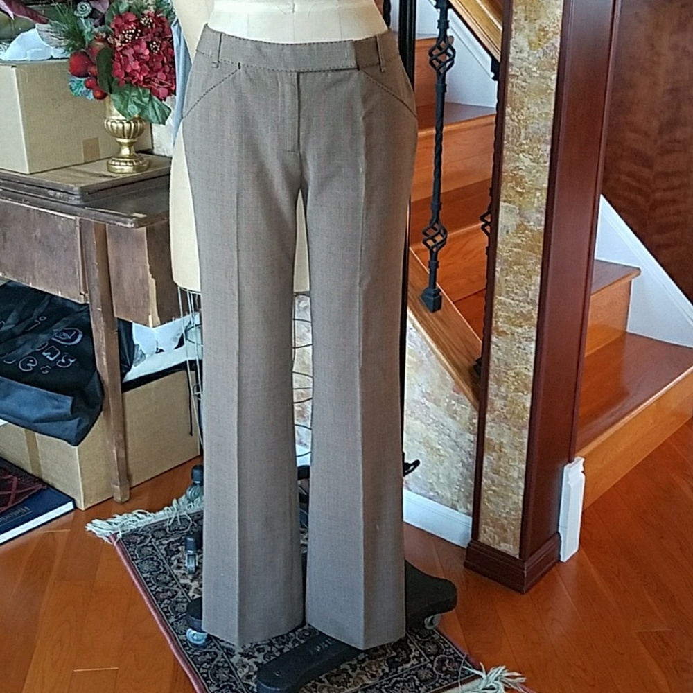 Pleated Flannel Pants