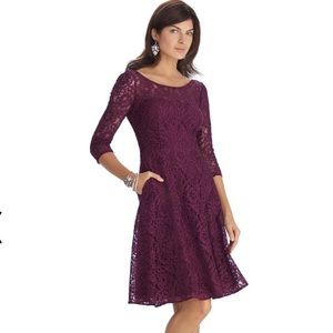 WHBM Fit and Flare dress