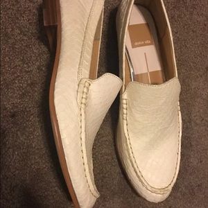 Brand New Dolce Vita Off White Leather Loafers