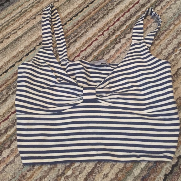 Stripped crop top - Picture 1 of 1