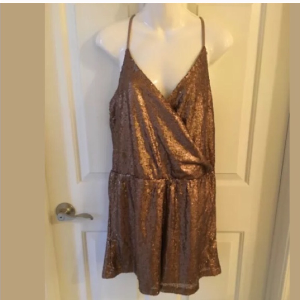 Gold Romper
