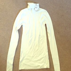 White turtleneck
