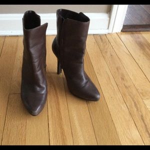 Ralph Lauren brown leather boots