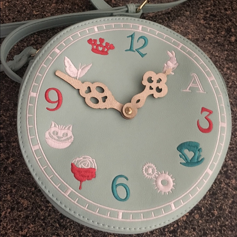 NWOT Danielle Nicole ALICE IN WONDERLAND purse bag