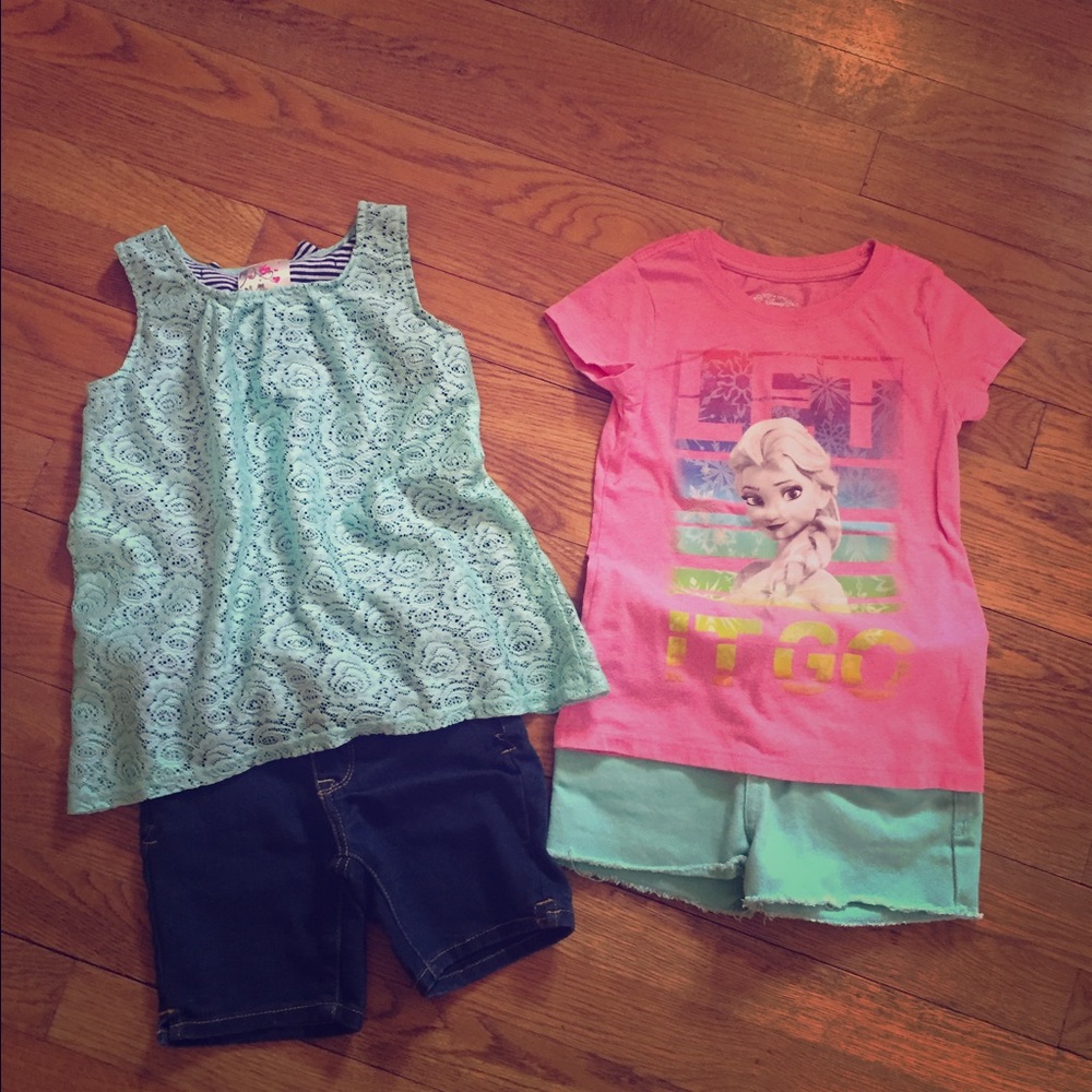 Cute girls summer clothes bundle