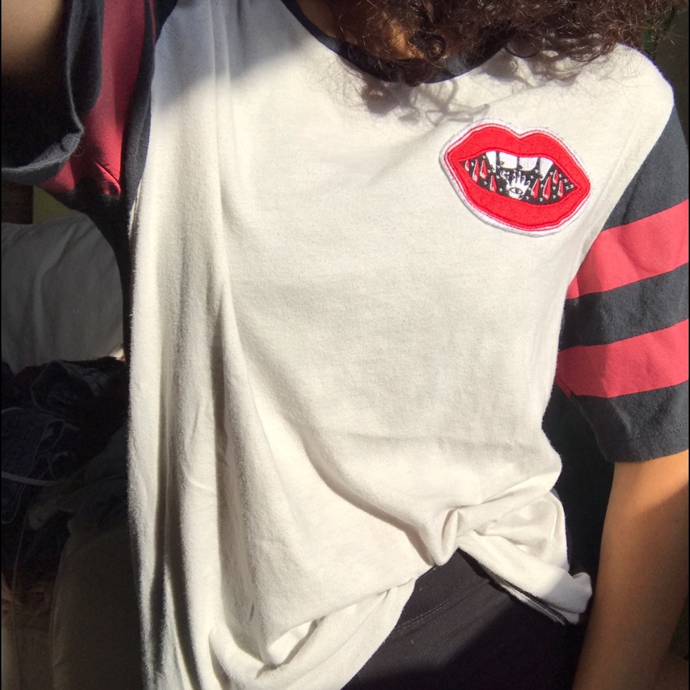 Gypsy warrior shirt with cute patch