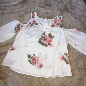 *** ON HOLD FOR TERRI B ***Floral Open Shoulder