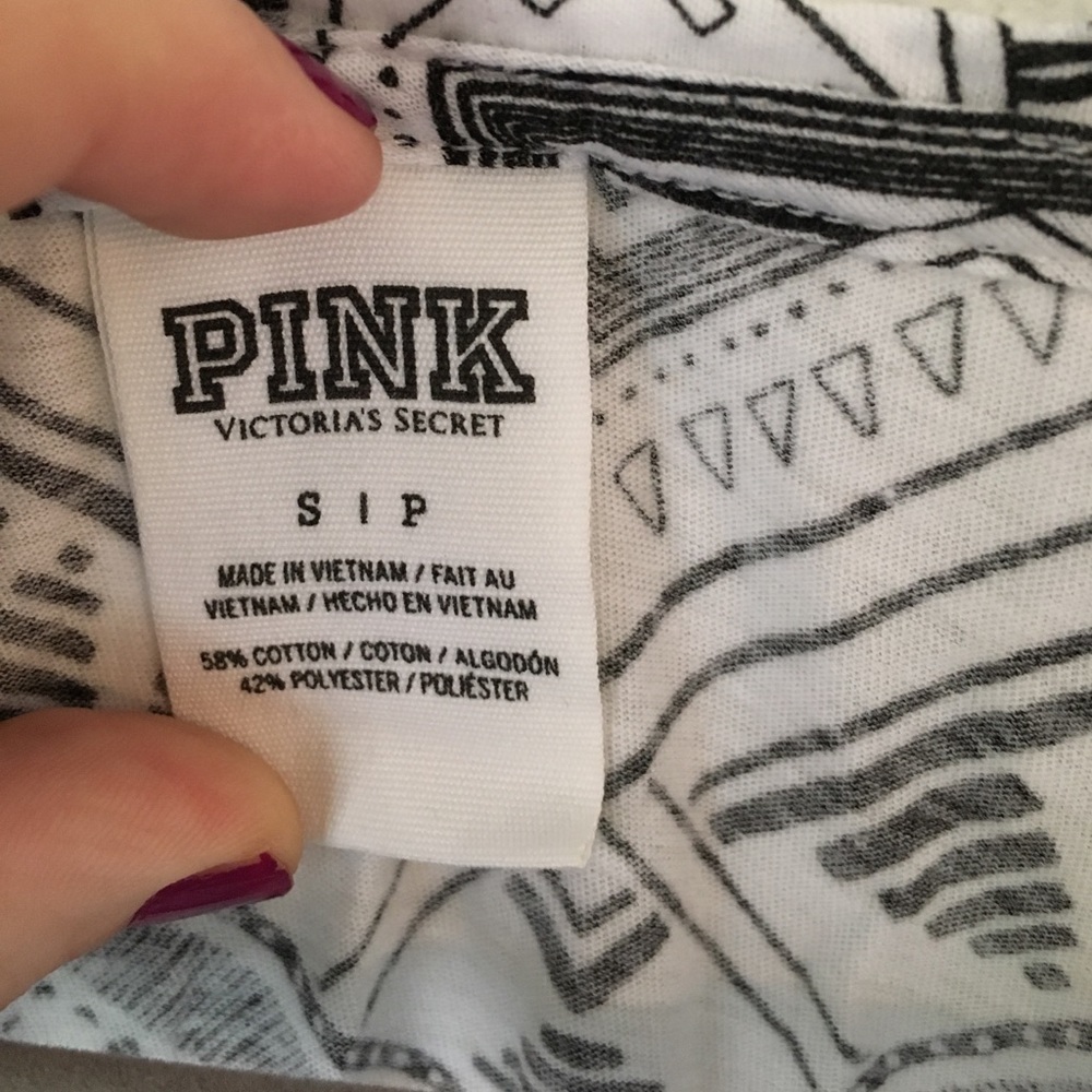 VS Pink Cropped Muscle Tank - Picture 5 of 7
