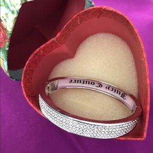 Juicy couture hinged bangle bracelet