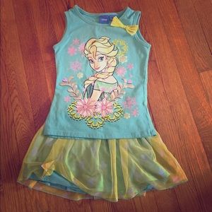 Disney Elsa two piece set