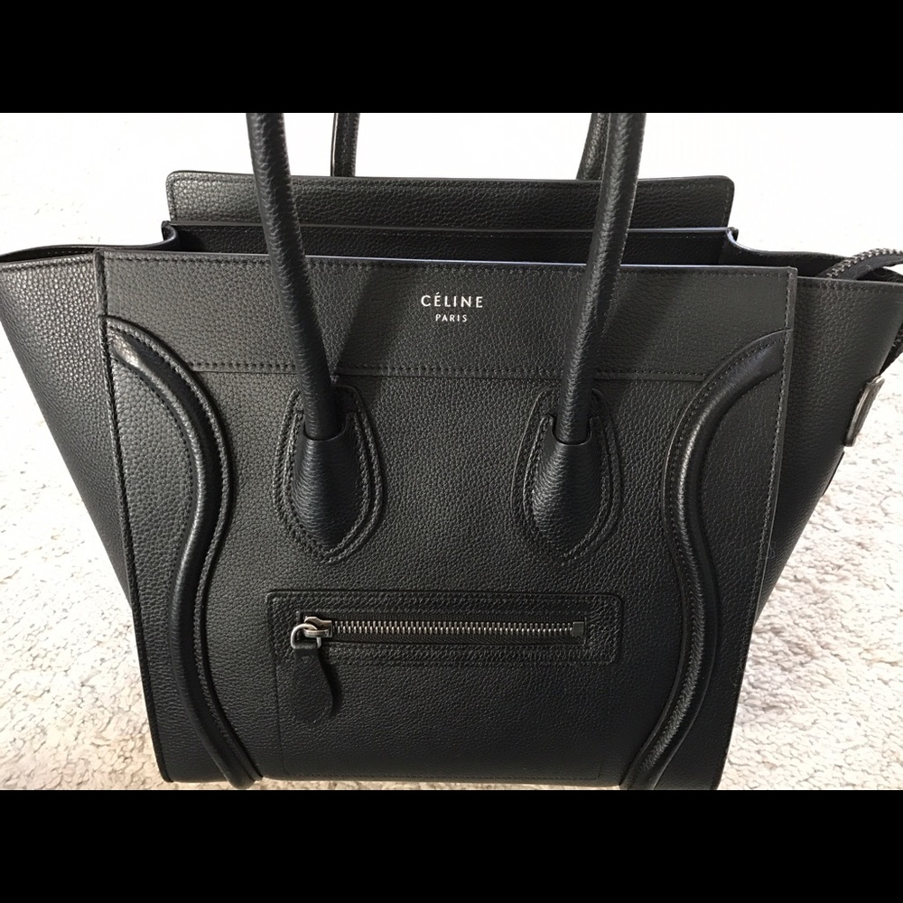 Celine Micro Luggage tote - like new.