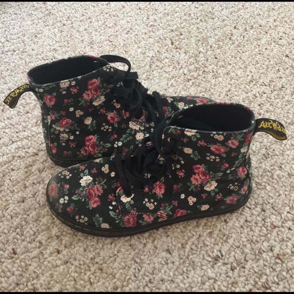 Floral AirWair Doc Martens