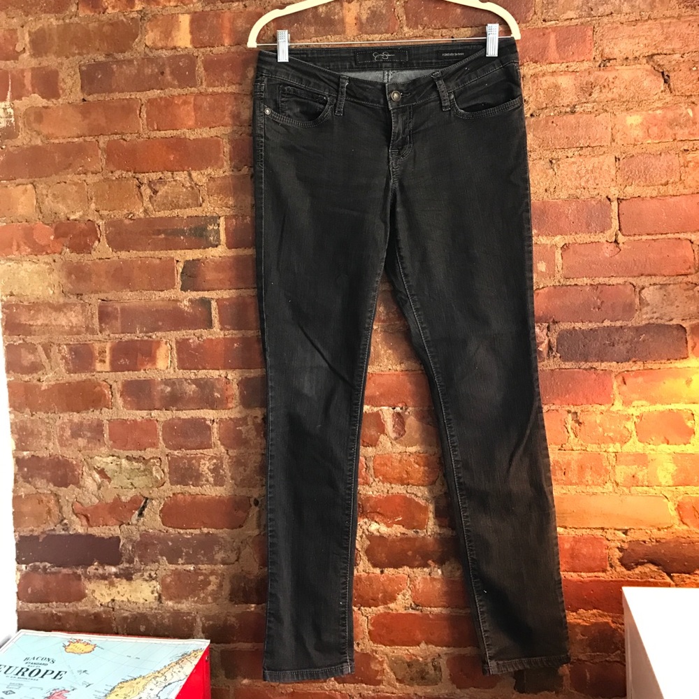 Jessica Simpson black skinny jeans