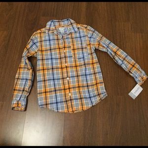 Boys size 7 carters button down