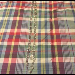 Lia Sophia Long Pearl Necklace