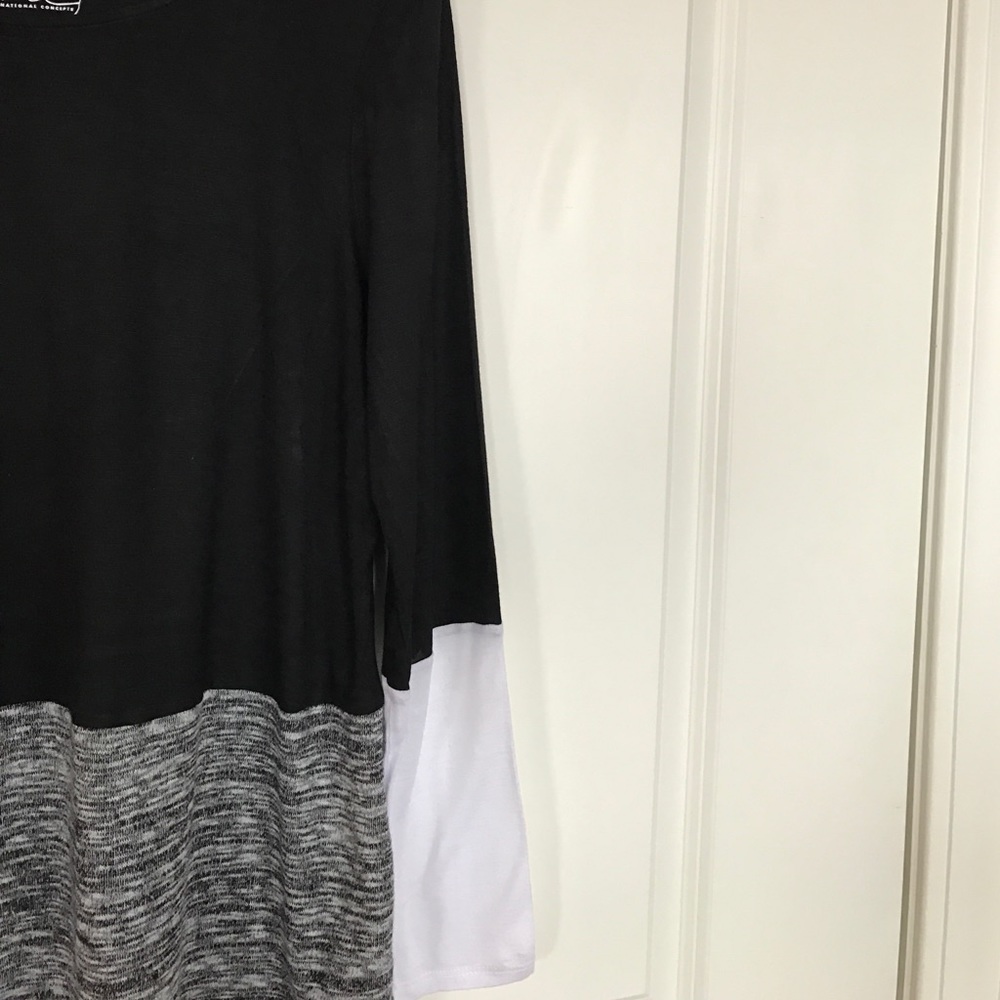 INC Colorblock top, Large - Picture 2 of 6