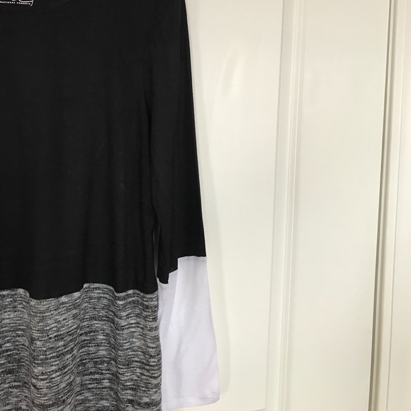 INC Colorblock top, Large - Picture 2 of 6