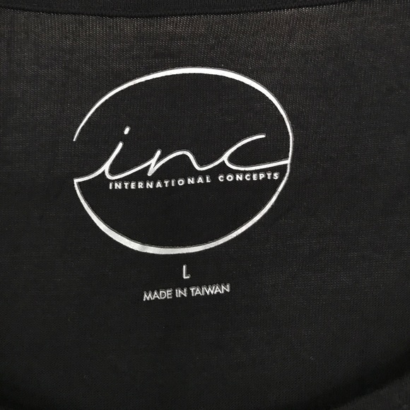 INC Colorblock top, Large - Picture 3 of 6