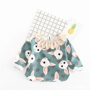 ⭐ NEW Bunny Print Top 2T