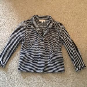 Talbots Striped Blazer