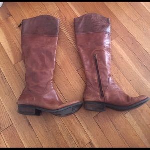 BCBGeneration size 9 leather two toned riding boot