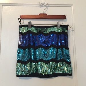 Sequined skirt
