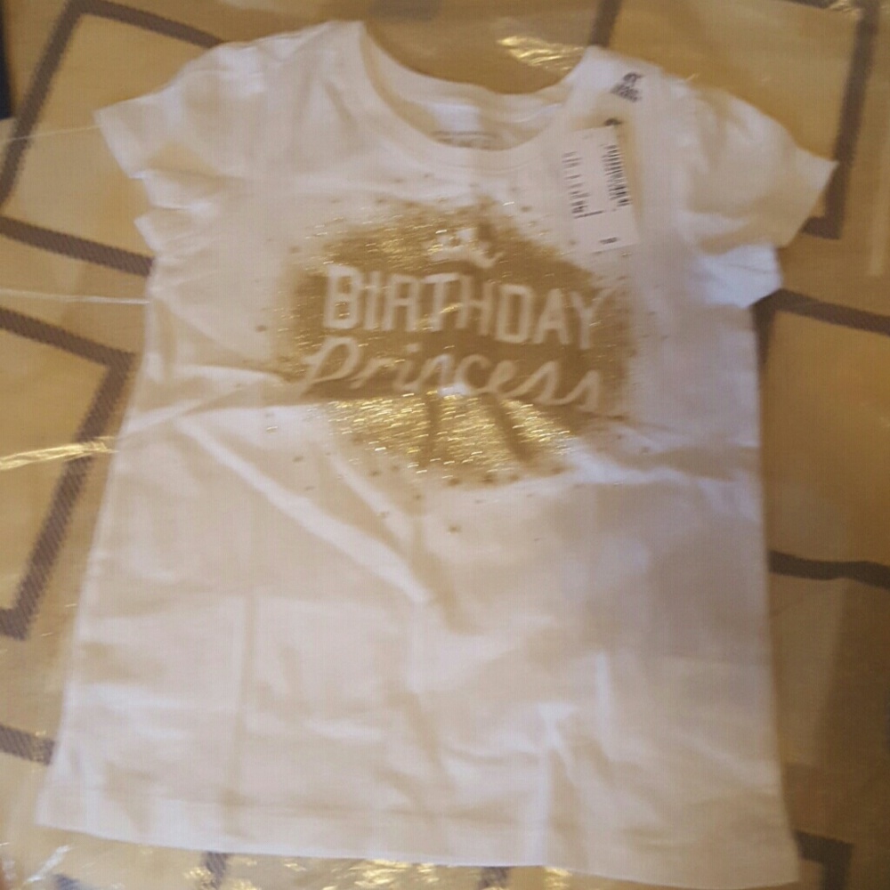 Toddler birthday princess shirt