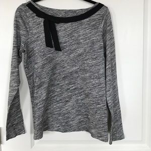 LOFT Shirt with bow detail, Medium