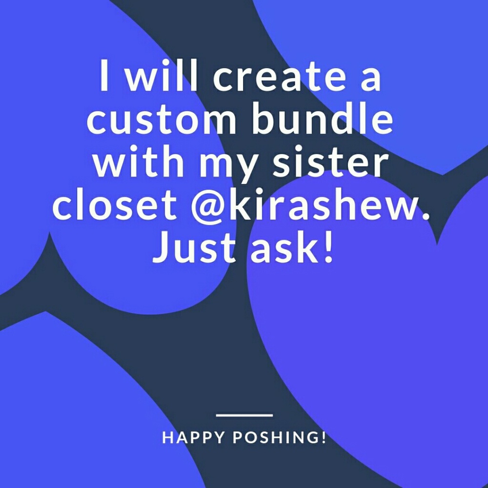 Bundle with items from @kirashew closet!
