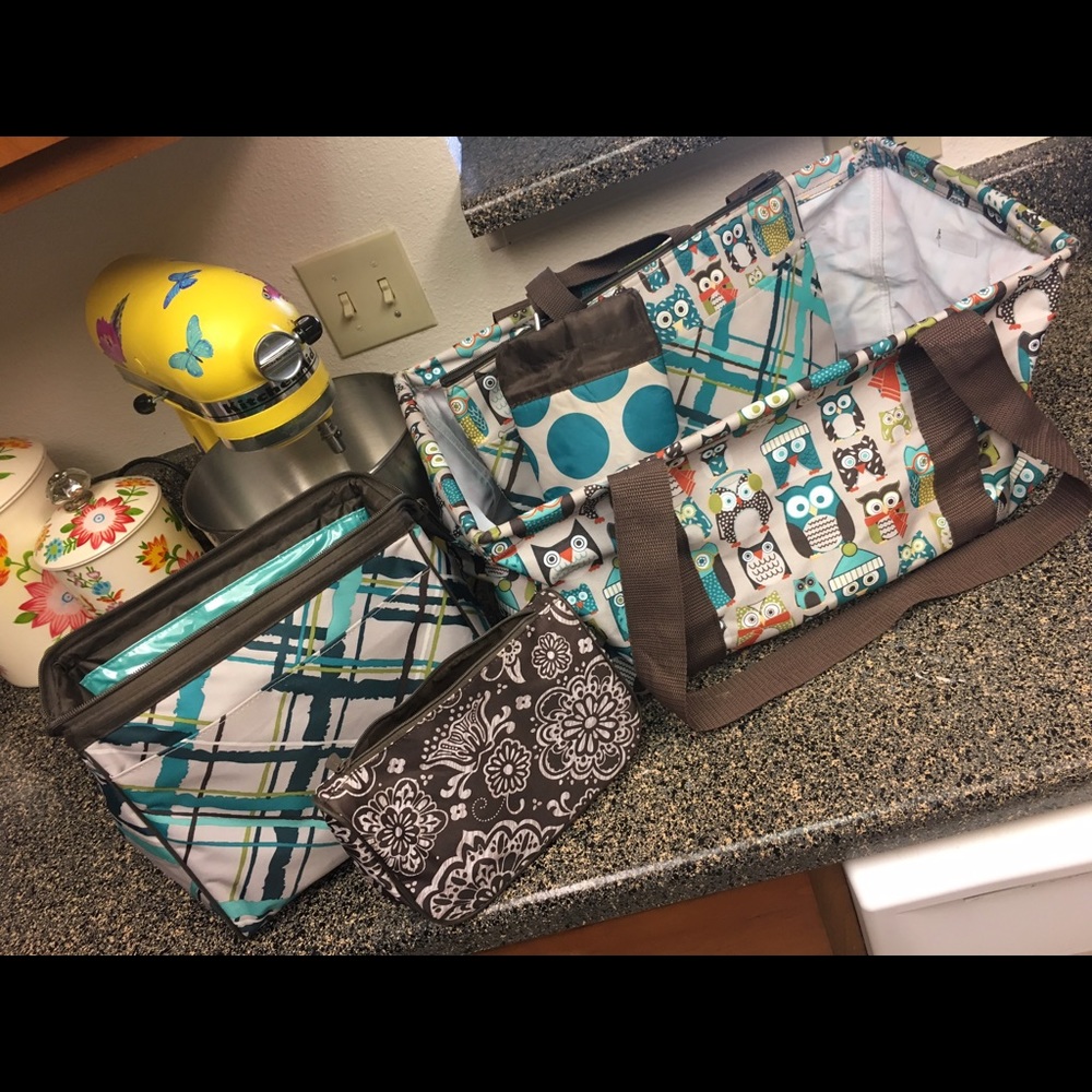 Thirty one bag LOT SET HUGE! great for on the go!!