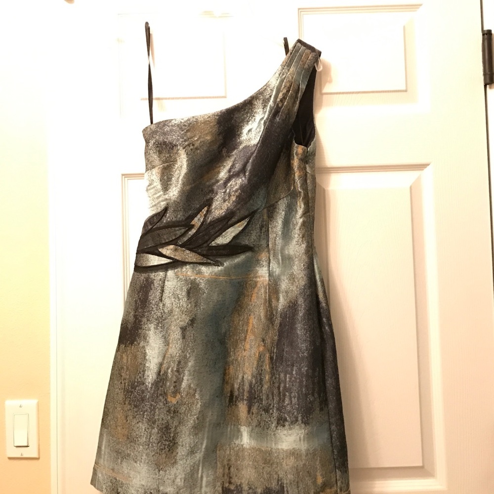 One Shoulder Cocktail Dress