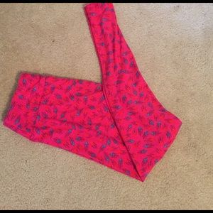 Lularoe plane leggings - OS