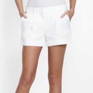 BCBGMAXAZRIA Benita White Shorts Size 0