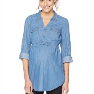Motherhood Maternity Chambray