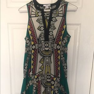 Graphic print dress